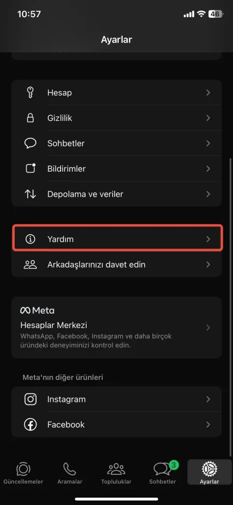 Uygulama Üzerinden WhatsApp Ban Kaldırma