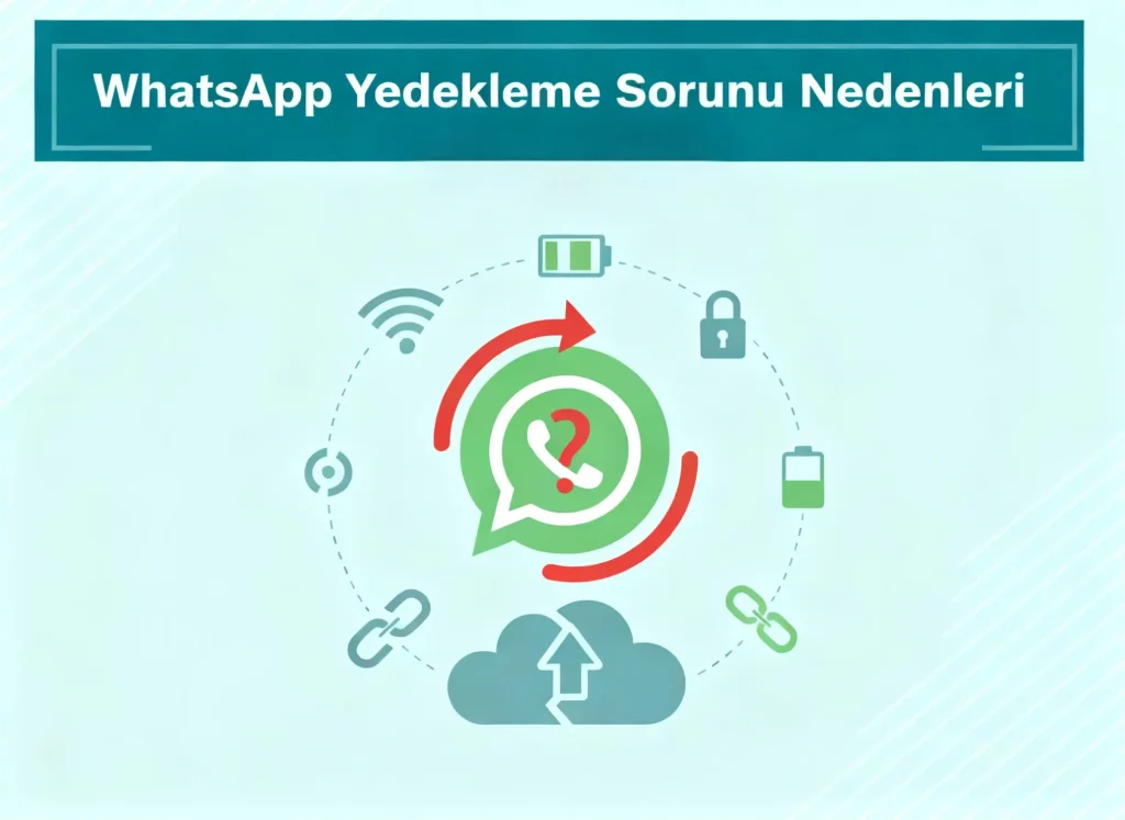 WhatsApp Yedekleme Sorunu Nedenleri