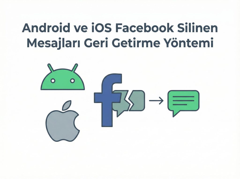 Android ve iOS Facebook Silinen Mesajları Geri Getirme Yöntemi