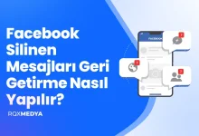 Facebook Silinen Mesajları Geri Getirme Nasıl Yapılır?