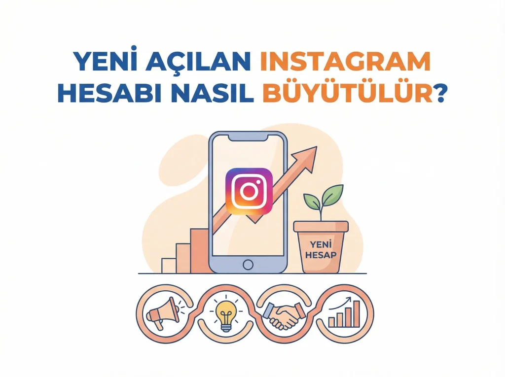 Yeni Açılan Instagram Hesabı Nasıl Büyütülür?