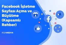 facebook işletme sayfası açma