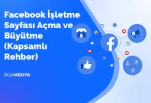 facebook işletme sayfası açma