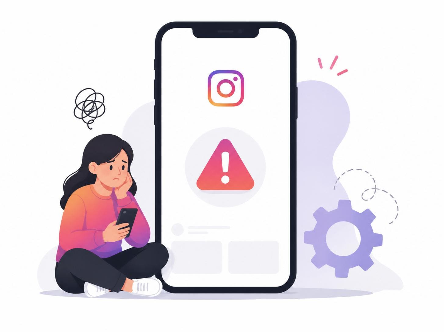 beklenmeyen bir hata oluştu instagram