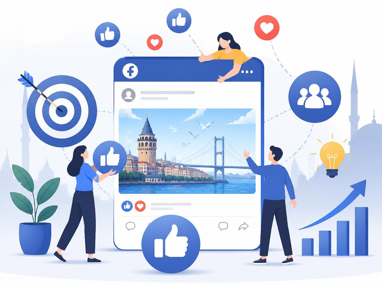 facebook türk gönderi beğenisi al