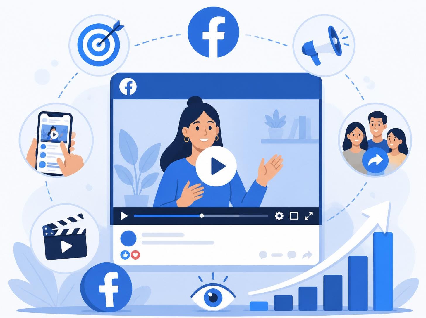 facebook video görüntülenme satın al