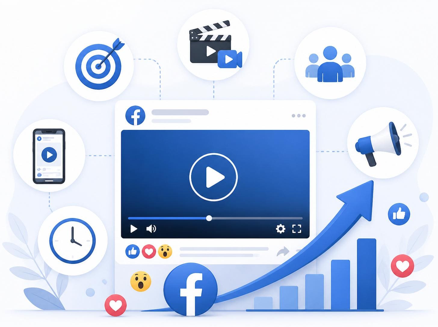 facebook video izlenme