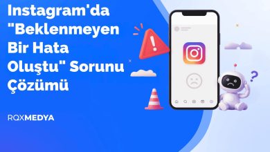 instagram beklenmeyen bir hata oluştu