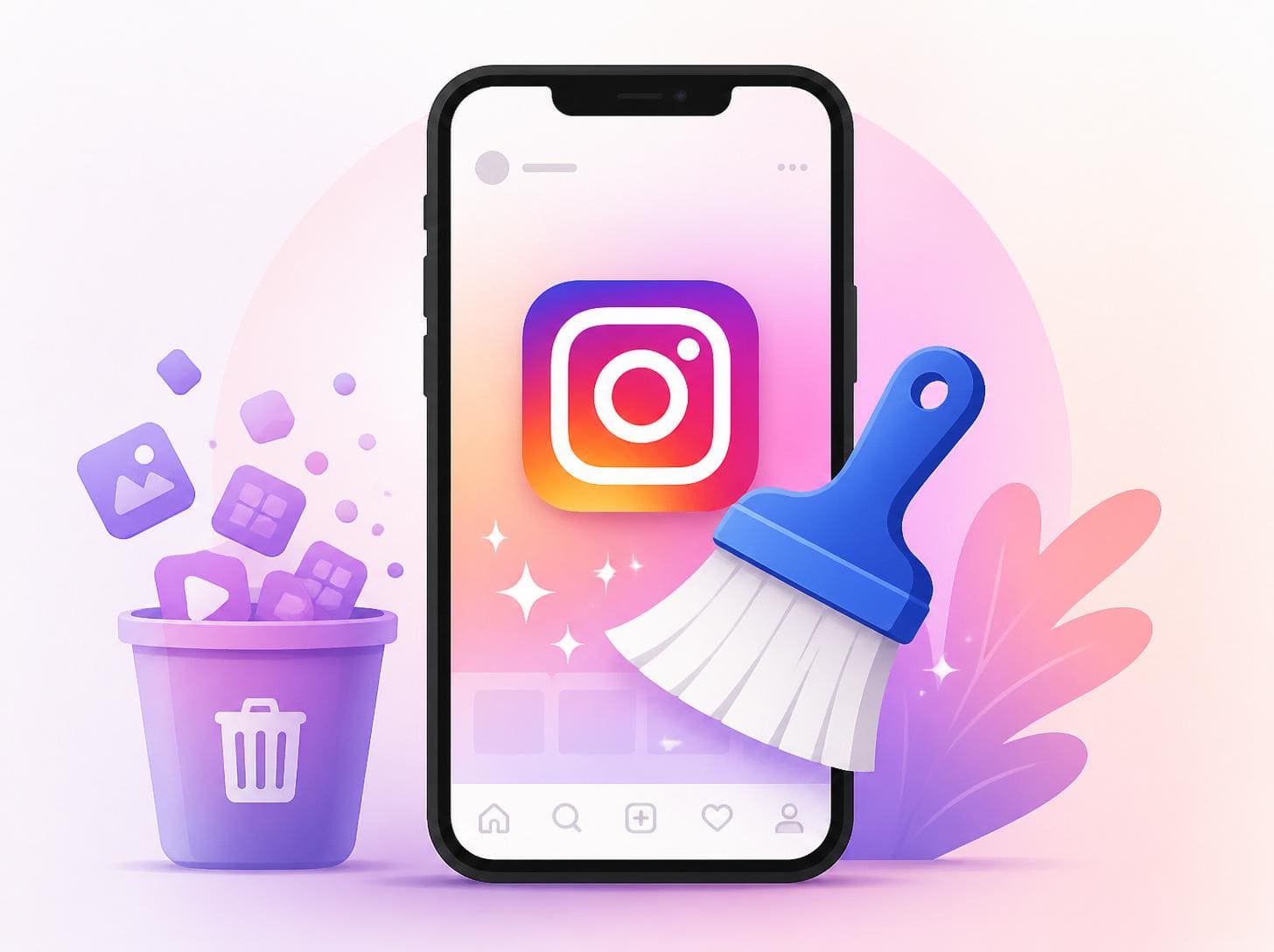 instagram uygulamasının önbelleğini temizleyin