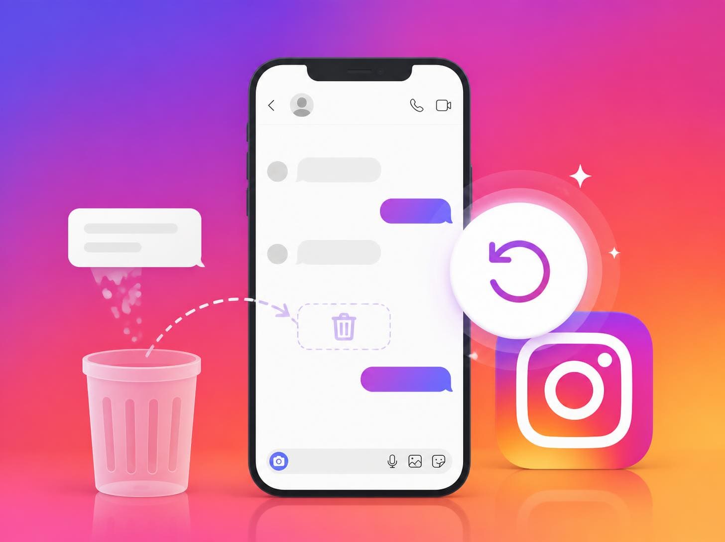 Instagram'da silinen mesajları geri getirme