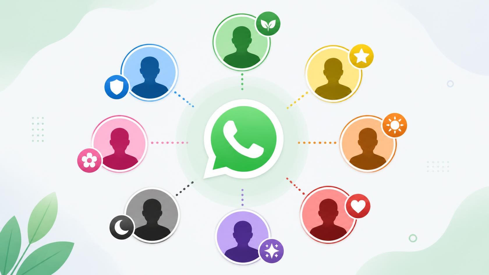 whatsapp profil renkleri
