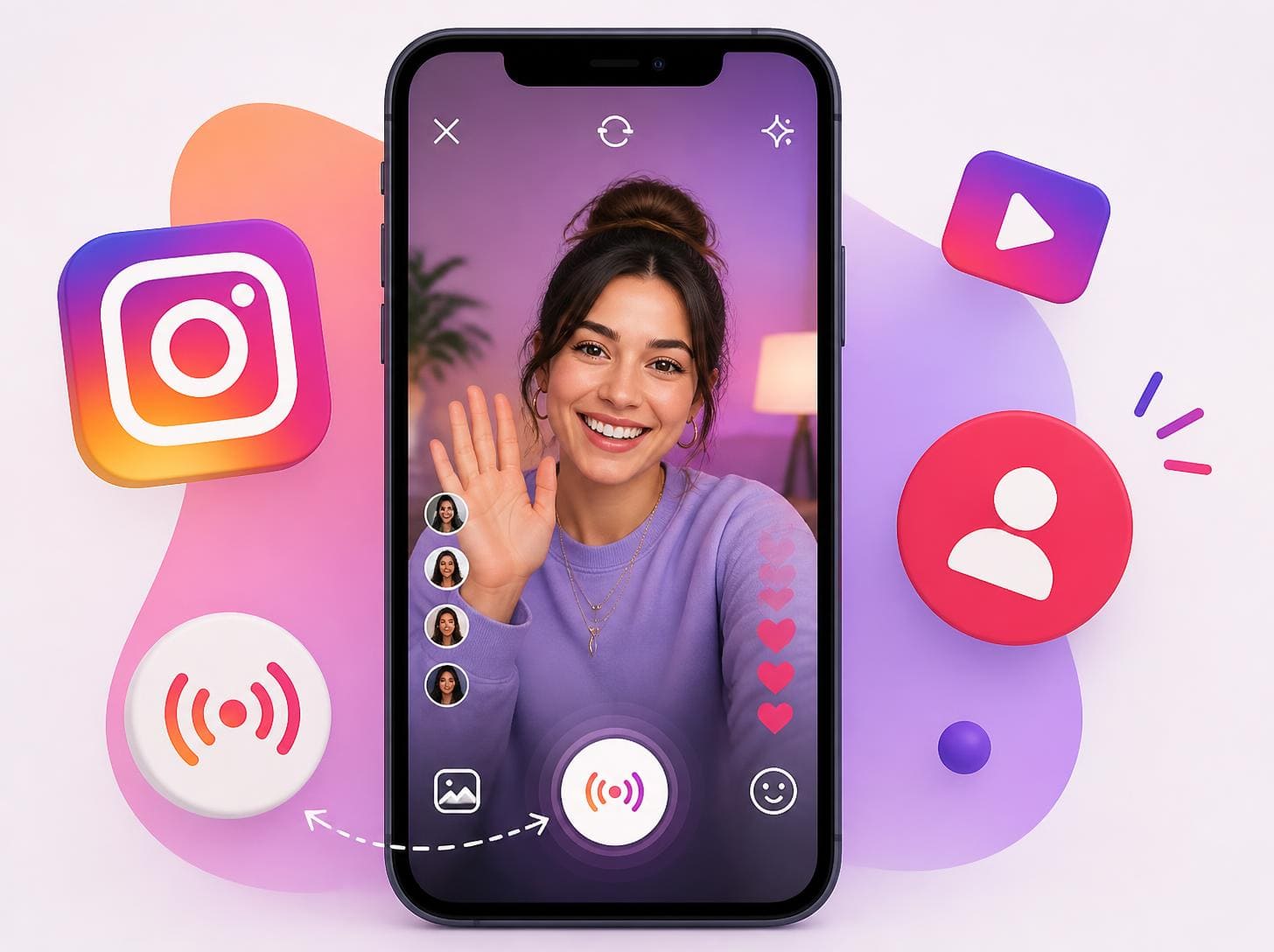 canlı yayın nasıl açılır instagram