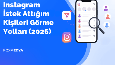 instagram istek attığım kişileri görme