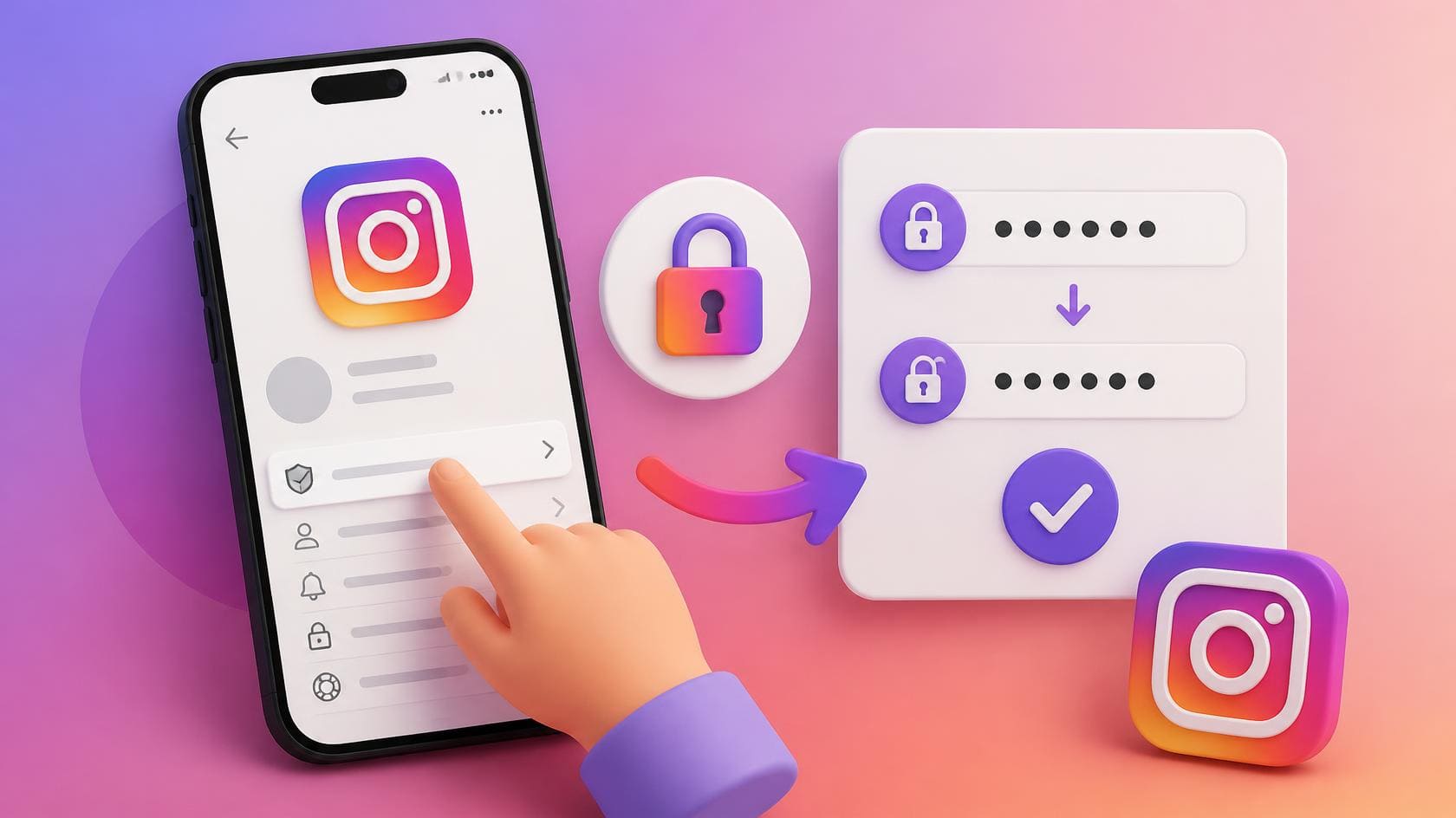 şifre değiştirme instagram