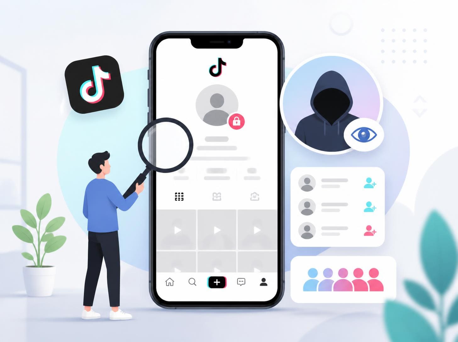 tiktok gizli hesabı görme