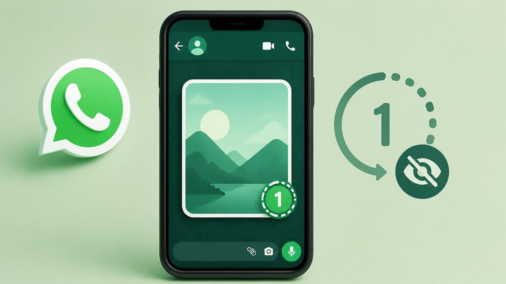 whatsapp tek seferlik fotoğraf kaydetme