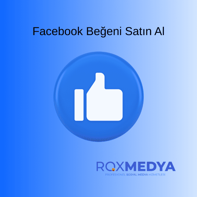 facebook beğeni satın al