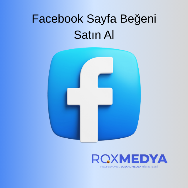 Facebook sayfa beğeni satın al